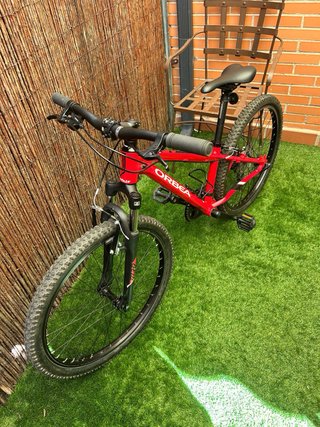 Bicicleta Orbea MX 24 Roja con Suspensión