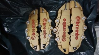 Embellecedor Pinza Freno Brembo Dorado