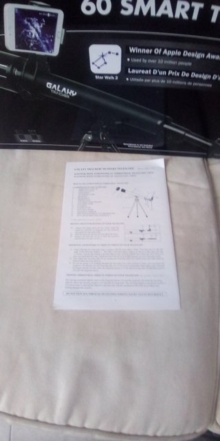 Telescopio Galaxy Tracker 60 Smart