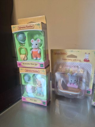 Sylvanian Families: 4 set bambole