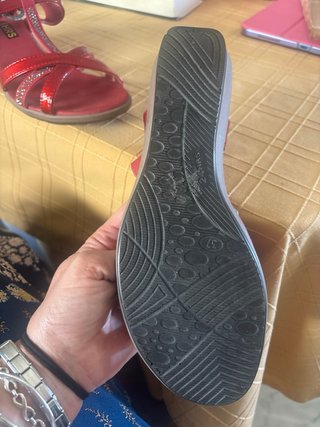 Sandalias Rojas 24 Horas