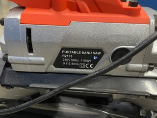 Sierra de cinta portátil ANBULL / R2103 – 1100W