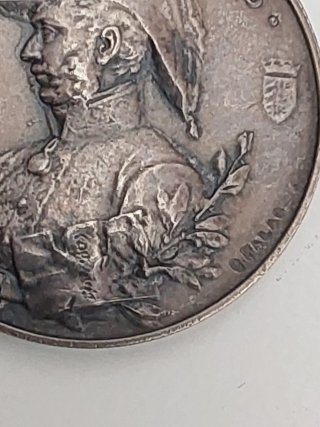 Medalla centenario Batalla Sitios de Zaragoza.1908