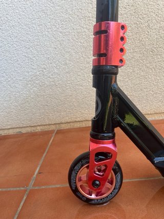 OXELO  PATINETE FREESTYLE MF1.8 + Negro Rojo