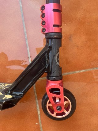 OXELO  PATINETE FREESTYLE MF1.8 + Negro Rojo