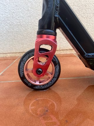 OXELO  PATINETE FREESTYLE MF1.8 + Negro Rojo