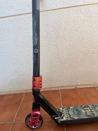OXELO  PATINETE FREESTYLE MF1.8 + Negro Rojo