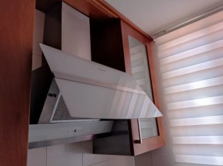 Campana extractora Ciarra Blanca/Acero