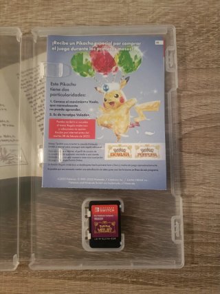Juego Pokémon Púrpura Nintendo Switch RPG