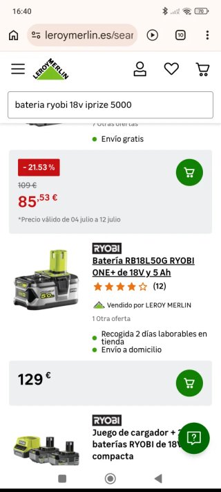 Fresadora y Pistola de Pegamento Caliente Ryobi