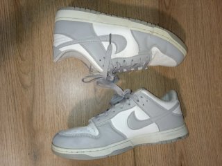 Nike Dunk Low Gris Blanco Talla 44