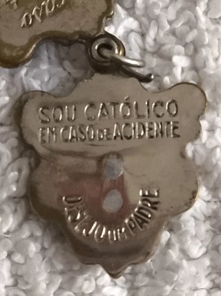 MEDALLA ANTIGUA PORTUGUESA DEL CONDUCTOR. MUY RARA