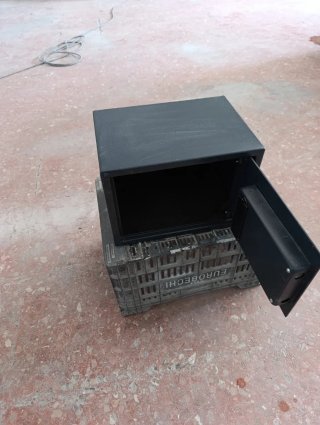 Caja Fuerte Negra con Teclado Digital