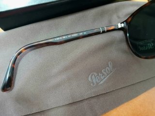 Óculos Persol Havana Lente Verde Novos