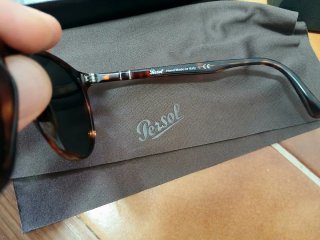Óculos Persol Havana Lente Verde Novos