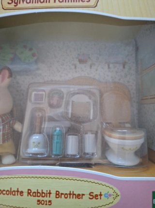 Sylvanian Families Chocolate Rabbit Brother Set