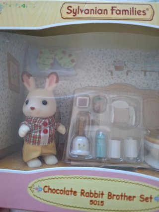 Sylvanian Families Chocolate Rabbit Brother Set
