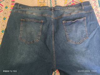 Pantalón vaquero mujer talla grande