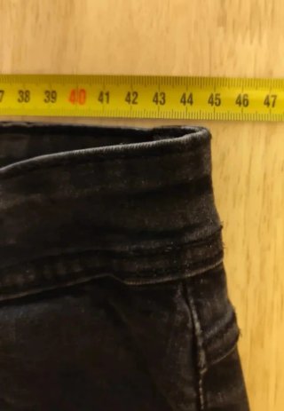 Pantalón vaquero Slim negro Inside Talla XL