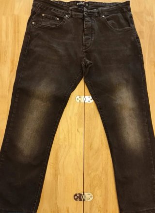 Pantalón vaquero Slim negro Inside Talla XL