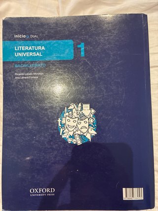 Literatura universal, 1 Bachillerato