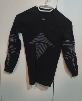 Maglia termica X-Bionic manica lunga S/M nera