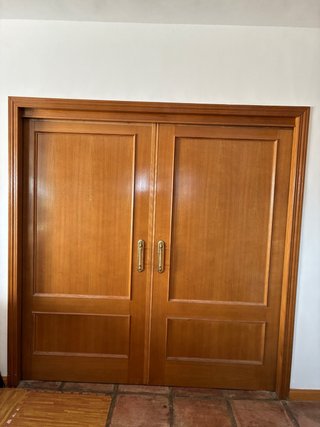 Puertas correderas de madera