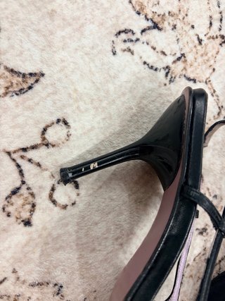 Tacones piel María Quiles negros talla 39