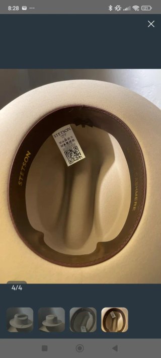 Stetson Open Road Beige Sombrero