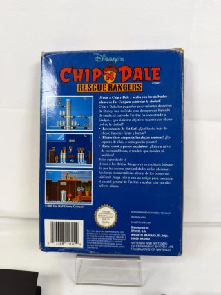 Chip Dale Rescue Rangers NES Capcom 🇪🇸