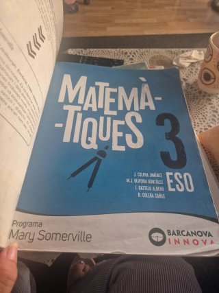 Mary Somerville 3 ESO. Matemàtiques Novetat