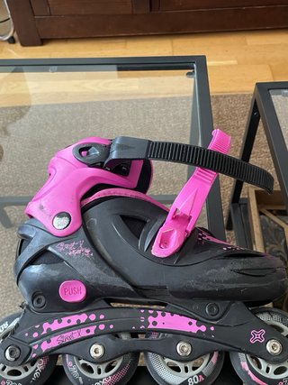 Patines en línea rosas para niños