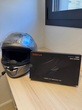 Casco Shoei GT-Air 3 Talla M con Intercomunicador