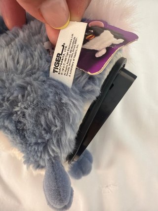 Furby Peluche Azul y Beige