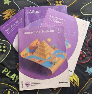 Libros de Texto 1º ESO IES Virgen de la Encina.