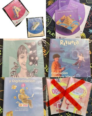 Libros de Texto 1º ESO IES Virgen de la Encina.