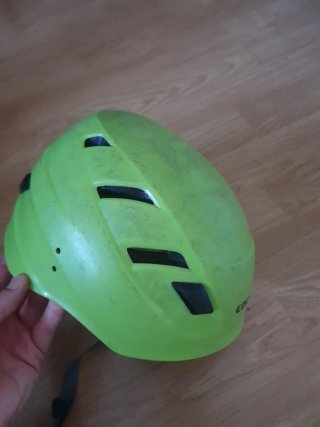 Casco de escalada Edelrid verde