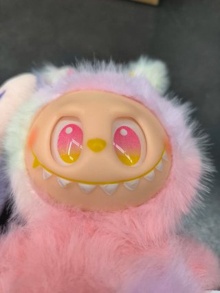 Labubu Peluche Conejo Verde Lila Rosa