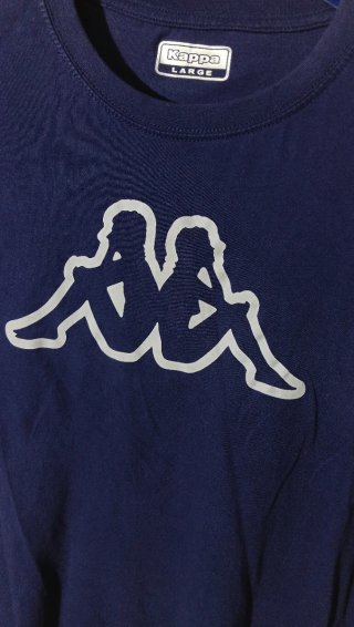 T-shirt Kappa Blu Taglia L