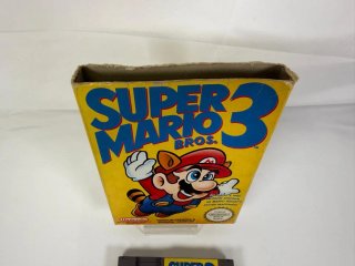 Super Mario Bros. 3 NES Cartucho y Caja