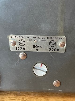 Proyector Diapositivas MALIK Vintage Francés