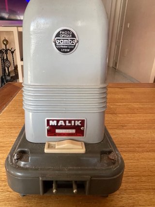 Proyector Diapositivas MALIK Vintage Francés