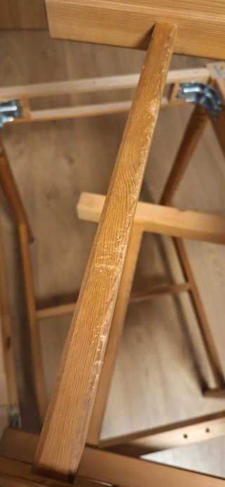 Sillas de madera Ikea tapizadas
