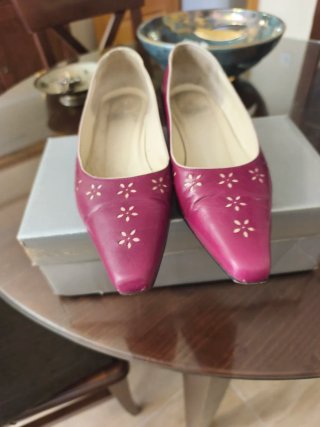 Zapatos vintage morados talla 36