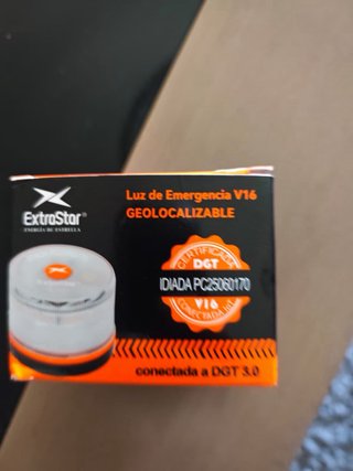 Baliza V16 Geolocalizable ExtraStar