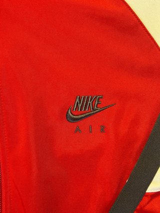Chaqueta Nike Track Jacket Roja Y2K Logo