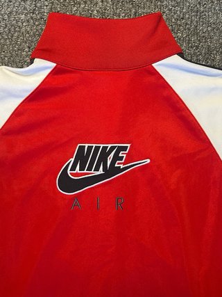 Chaqueta Nike Track Jacket Roja Y2K Logo