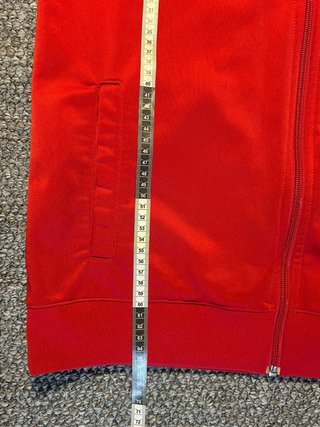 Chaqueta Nike Track Jacket Roja Y2K Logo