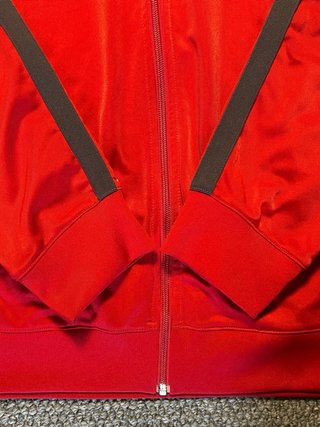 Chaqueta Nike Track Jacket Roja Y2K Logo