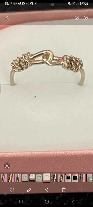 Anillo Plata 925 Nudo Marinero